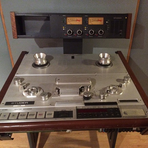 Classic Vintage Studer Tape used for music
